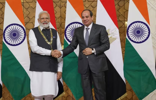 मिस्र ने प्रधानमंत्री मोदी को दिया सर्वोच्च सम्मान, अब तक 13 देश दे चुके हैं ऐसा सम्मान 