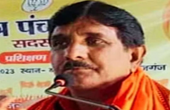 जौनपुर में बीजेपी नेता की गोली मारकर हत्या, पुलिस कर रही बदमाशों की पहचान 