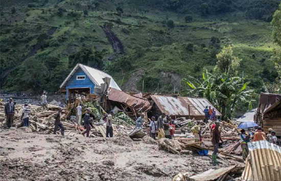 कांगो के दक्षिण किवु प्रांत में बारिश का कहर, 200 लोगों की मौत, कई जगह बाढ़ 