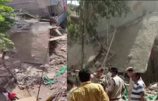 दिल्ली  : सत्य निकेतन में इमारत गिरी, कई लोग मलबे में दबे, रेस्क्यू ऑपरेशन जारी