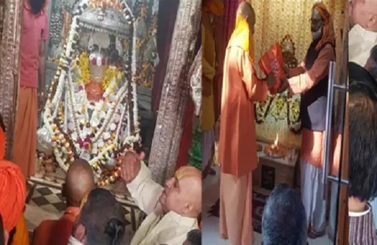 अयोध्या : योगी आदित्यनाथ ने किया रामलला का दर्शन व हनुमान गढ़ी में पूजा-अर्चना