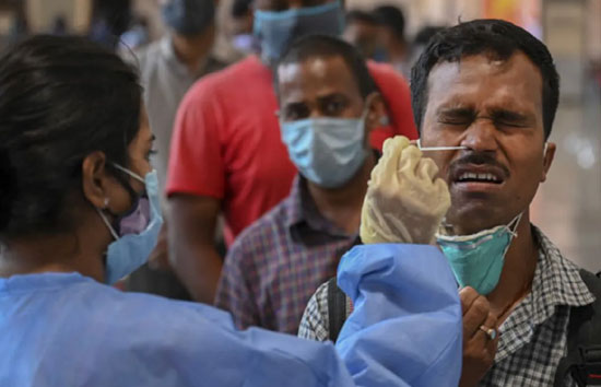 coronavirus new case in india : कोरोना के घटे केस, पिछले 24 घंटे में 3325 नए केस, 10 की मौत 