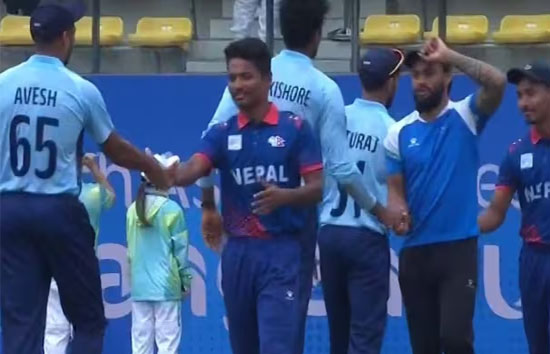 भारत ने नेपाल को 23 रन से हराया, एशियाई खेल के सेमीफाइनल में किया प्रवेश, यशस्वी और रिंकू चमके 