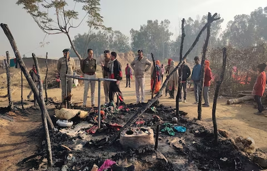 हिमाचल प्रदेश : आग की चपेट में आया बिहारी मजदूर का परिवार, मासूम समेत 3 की मरे 