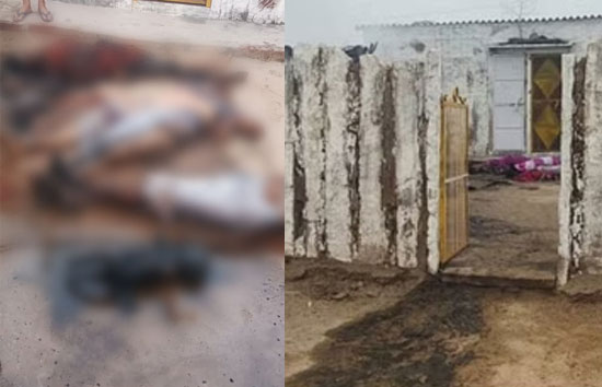 राजस्थान : मासूम समेत परिवार के चार लोगों की हत्या, घर में जलाया शव 
