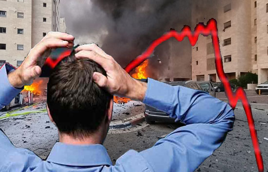 घरेलू शेयर बाजार पर दिखा इजरायल-हमास की जंग का असर,  कारोबारी दिन की शुरुआत में गिरावट जारी 