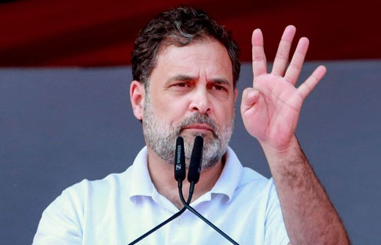 राहुल गांधी ने बीजेपी पर फिर लगाया 'वोट चोरी' का आरोप, कहा-हर छठा सांसद वोट चोरी से जीता