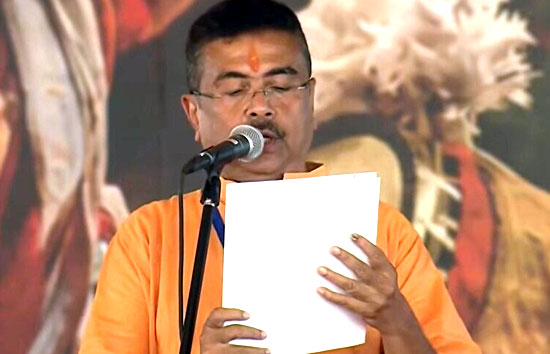 बंगाल के नए अधिकारी होंगे शुभेंदु, पीएम मोदी की मौजूदगी में ली मुख्यमंत्री पद की शपथ   