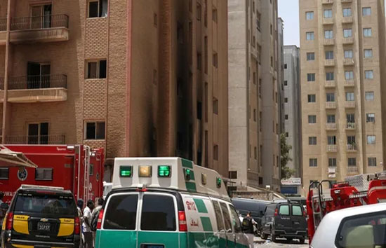 कुवैत में इमारत में लगी आग 40 भारतीयों की मौत, मरने वाले तमिलनाडु और केरल 
