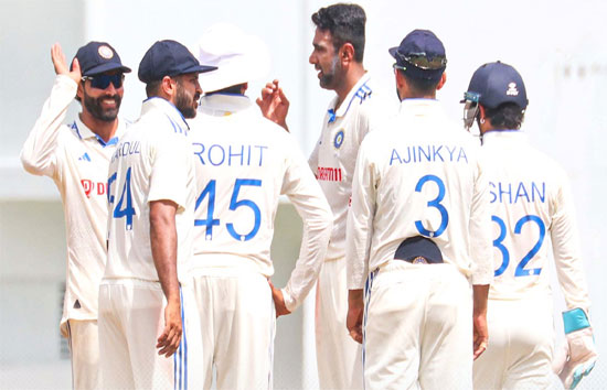IND vs WI : अश्विन का कमाल, वेस्टइंडीज पहली पारी 150 रन पर सिमटी, भारत की स्थिति    मजबूत