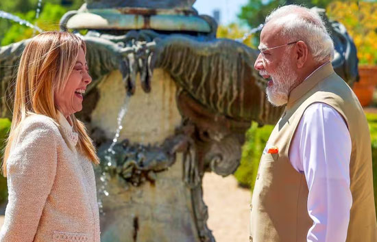 इटली PM जॉर्जिया मेलोनी ने हिंदी में की बात...बोलीं-परिश्रम ही सफलता की कुंजी है