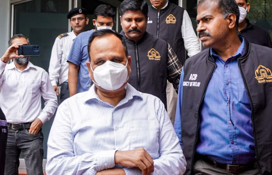 दिल्ली जल बोर्ड टेंडर घोटाला: सत्येंद्र जैन की गिरफ्तारी को अवैध बताने वाली याचिका खारिज, कोर्ट ने भेजा जेल