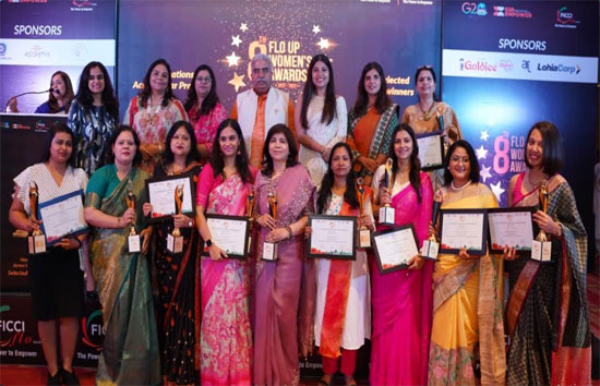 फिक्की फ्लो लखनऊ और कानपुर चैप्टर्स ने आयोजित किया प्रतिष्ठित फ्लो यूपी वोमेन्स अवार्ड
