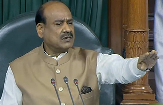 संसद में मंत्री जी पर भड़के ओम बिड़ला, बोले-जेब में हाथ डालकर मत आया करो