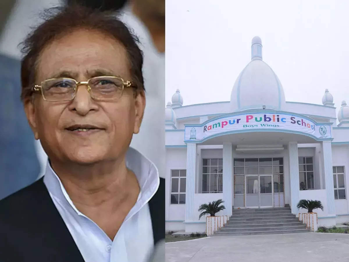 समाजवादी पार्टी के राष्ट्रीय महासचिव आजम खां के रामपुर पब्लिक स्कूल को प्रशासन ने किया सील
