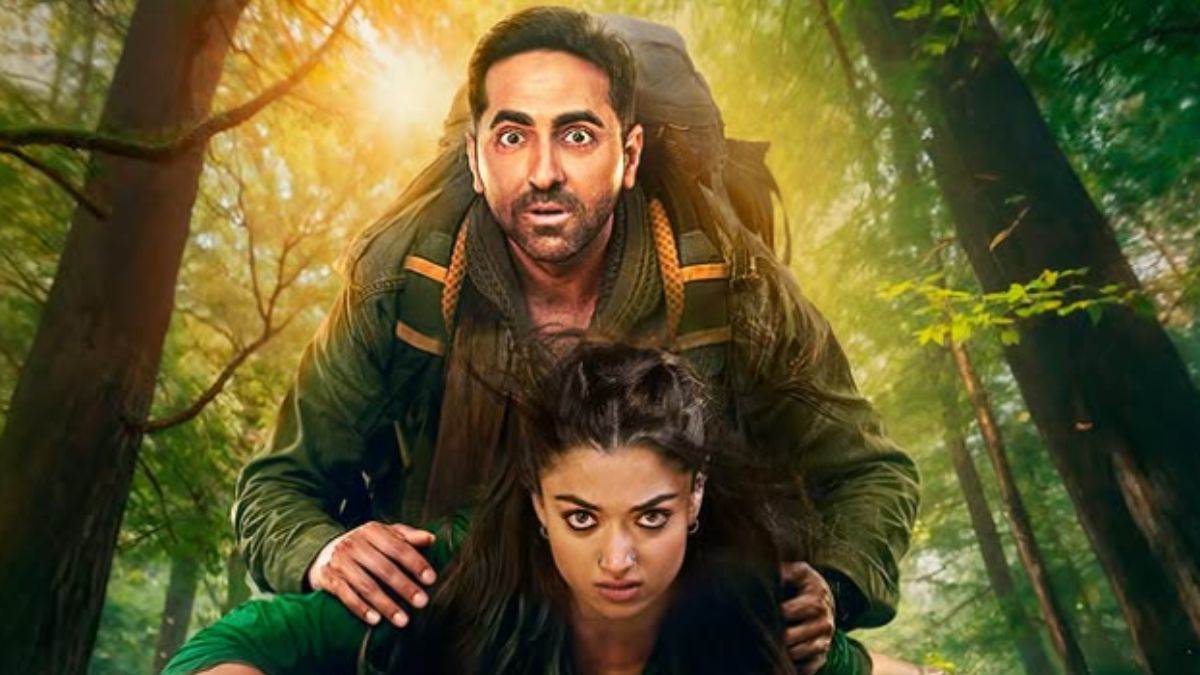 थामा बॉक्स ऑफिस कलेक्शन डे 5 आयुष्मान खुराना स्टारर थामा वर्ल्डवाइड कलेक्शन 21 अक्टूबर को थिएटर्स में रिलीज हुई फिल्म