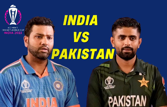 IND vs PAK : भारत-पाकिस्तान के बीच हाईवोल्टेज मुकाबला आज, दोपहर 2 बजे से शुरू होगा मुकाबला 