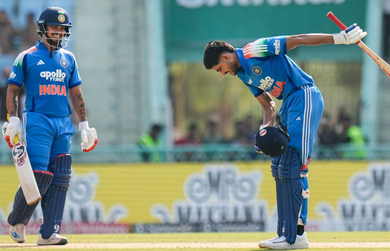 IND vs AFG : अफगानिस्तान के खिलाफ भारत ने लखनऊ में बनाया 403 रन का बड़ा स्कोर, शुभमन ग‍िल और ईशान क‍िशन का शतक 
