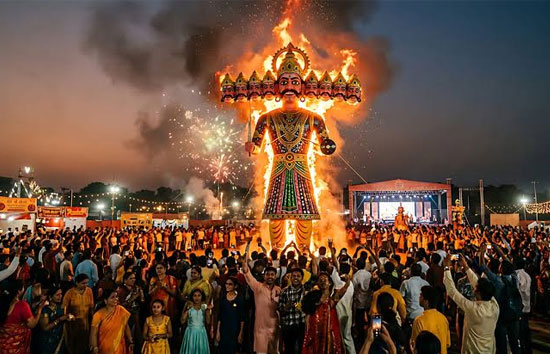 विजयादशमी 2026: आज होगा रावण के अहंकार का दहन, जानें शस्त्र पूजन और पुतला जलाने का शुभ मुहूर्त