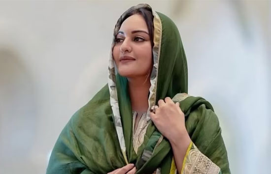 पति के साथ पहली बार मस्जिद पहुंचीं सोनाक्षी...जहीर बोले धर्म परिवर्तन... 