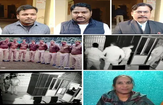 यूपी : कानपुर में आठ पुलिस कर्मियों पर मुदकमा दर्ज, डकैती का है आरोप