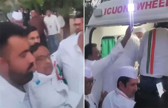 गुजरात ; साबरमती आश्रम में बेहोश हुए पी चिदंबरम, अस्पताल में कराया गया भर्ती 