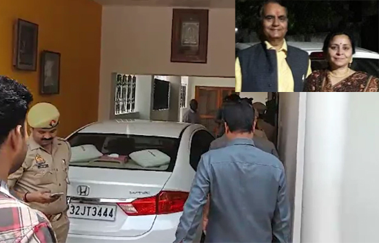 लखनऊ में रिटायर्ड IAS के घर में लूट, विरोध करने पर बदमाशों ने पत्नी की हत्या 