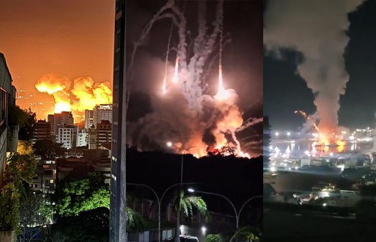 वेनेजुएला की राजधानी काराकास में हवाई हमला, एक साथ कई जगहों धमाका, अमेरिका पर एयर स्ट्राइक का शक 