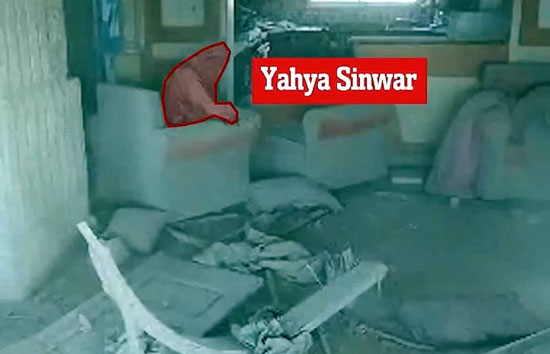 हमास चीफ याह्या सिनवार का मौत से पहले का वीडियो आया सामने...ड्रोन पर फेंक रहा डंडा
