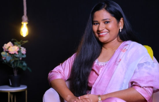 Nirvana Gudelli part of chat show Speak Up by award winning film director Vipin Agnihotri