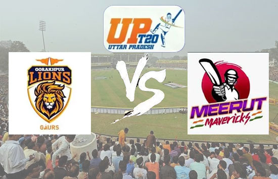 UP T20 : गोरखपुर लायंस ने मेरठ मावेरिक्स को हराया, दर्ज की पहली जीत