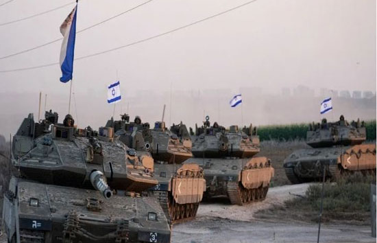 इजराइली टैंकों ने गाजा में बरपाया कहर तो अमेरिका ने कर दी सीरिया पर एयर स्ट्राइक