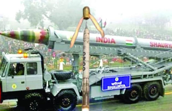 इजरायल-अमेरिका और ईरान युद्ध के बीच भारत ने बनाई मिसाइल 'शौर्य' , पैट्रियट और S-400 भी होंगे नाकाम