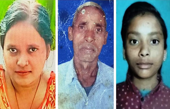 प्रयागराज : संपत्ति विवाद में बेटे ने पिता, बहन और भांजी की हत्या, शव को कुएं फेंका 