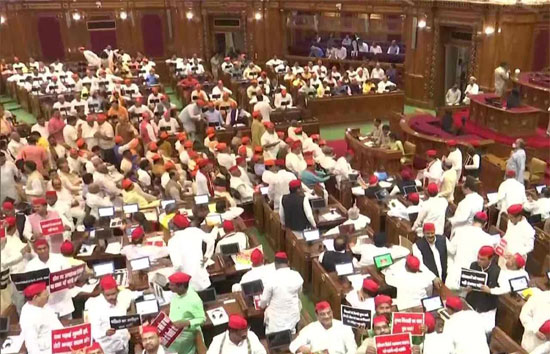 उप्र विधानसभा सत्र : विधायक निधि पर लगने वाली जीएसटी को समाप्त करने विपक्ष और सत्ता पक्ष दिखा साथ-साथ 