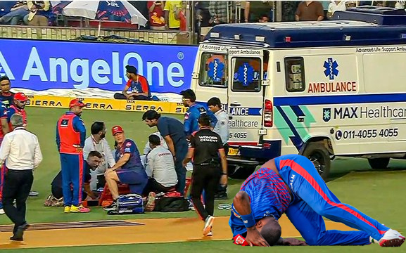 IPL में बड़ा हादसा, कैच पकड़ने के चक्कर में बुरी तरह चोटिल हुए लुंगी एनगिडी, मैदान में बुलानी एंबुलेंस, अस्पताल में भर्ती 