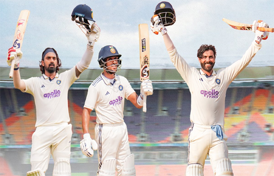 India vs West Indies : राहुल के बाद जुरेल-जडेजा ने जड़ा शतक, विंडीज पर टीम इंडिया ने ली 286 रनों की लीड 