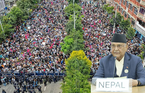 नेपाल फेसबुक, इंस्टाग्राम, व्हाट्सएप बैन के बाद बवाल, 20 की मौत,  गृह मंत्री रमेश लेखक ने दिया इस्तीफा