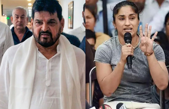 देवी जी जो रायता फैलाकर गई हैं... हम उसी को न‍िपट रहे हैं कोर्ट में, व‍िनेश फोगाट के आरोपों पर बृजभूषण हमला 