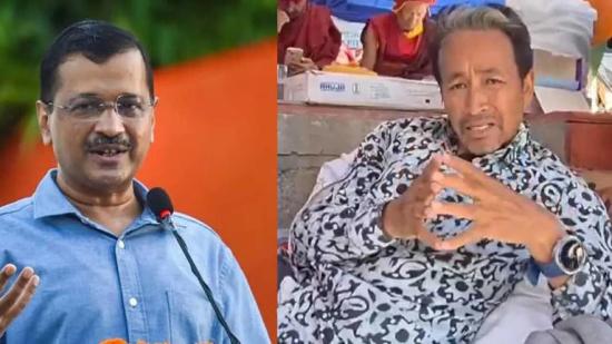 जंतर-मंतर से जबरन हटाए गए सोनम वांगचुक, केजरीवाल बोले- 'इतना अहंकार ठीक नहीं'
