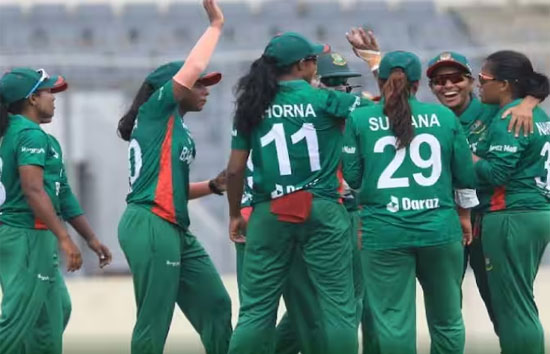 बांग्लादेश महिला टीम ने रचा इतिहास, पहली बार महिला भारतीय टीम को हराया